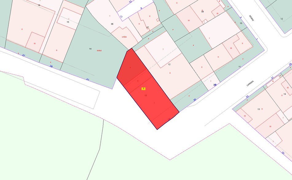 Land in Gavà, Barcelona for sale - Plat Map - Image 1 of 2