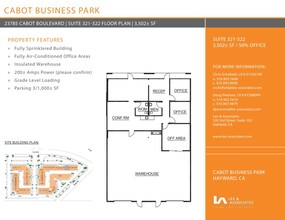 23785 Cabot Blvd, Hayward, CA for lease Floor Plan- Image 1 of 1