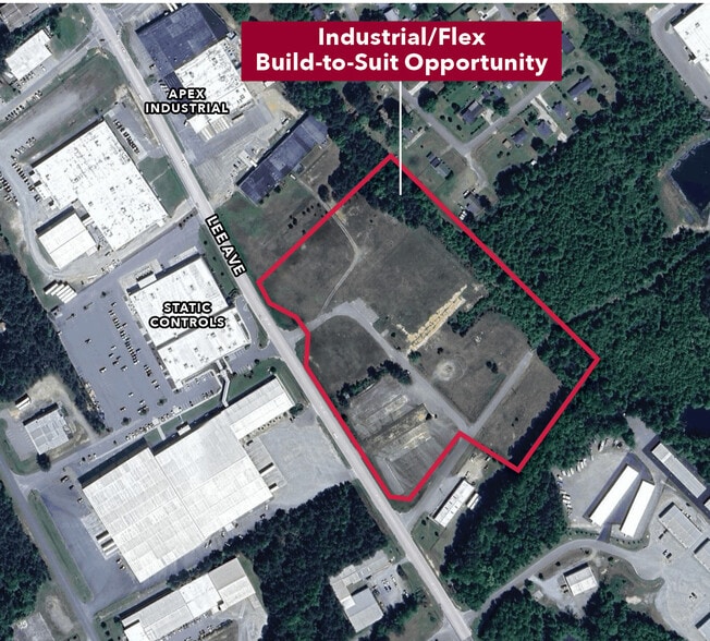 0 Lee Ave, Sanford, NC for lease - Aerial - Image 2 of 2