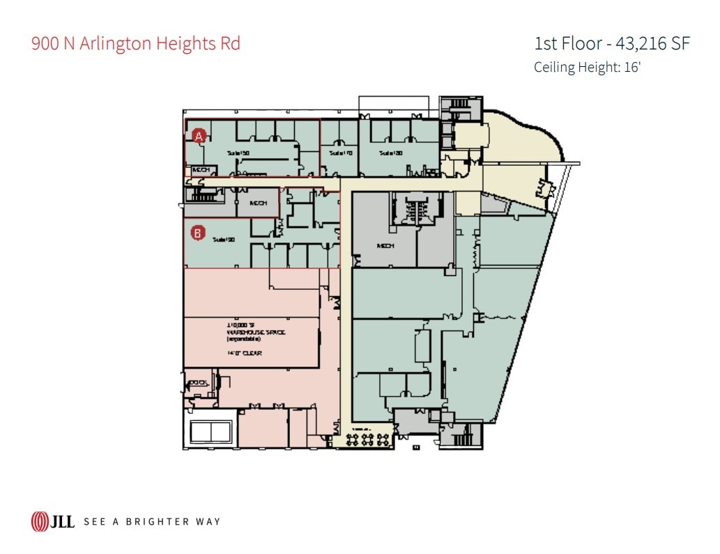 900 N Arlington Heights Rd, Itasca, IL for lease Floor Plan- Image 1 of 1