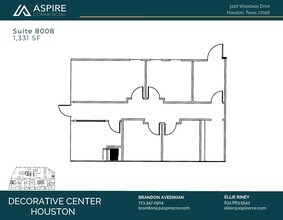 5120 Woodway Dr, Houston, TX for lease Floor Plan- Image 1 of 1