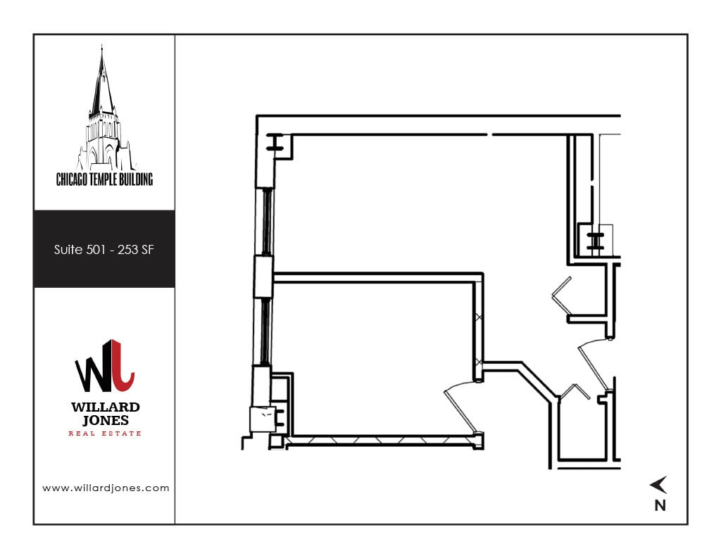 77 W Washington St, Chicago, IL for lease Floor Plan- Image 1 of 1