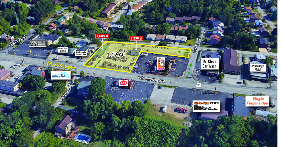 1115 Lincoln Hwy, North Versailles, PA for lease - Site Plan - Image 1 of 3