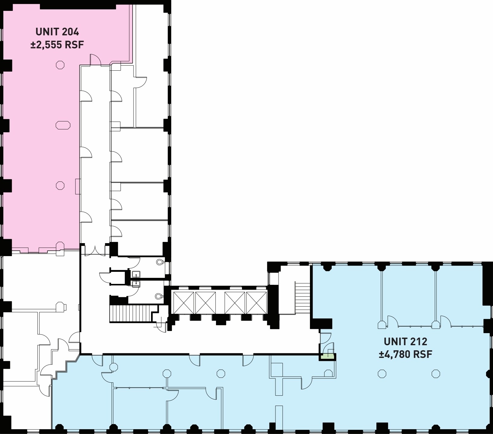 1680 N Vine St, Hollywood, CA for lease Floor Plan- Image 1 of 2