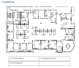 200 W Franklin St, Chapel Hill, NC for lease Floor Plan- Image 1 of 5