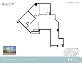 602 Sawyer St, Houston, TX for lease Floor Plan- Image 1 of 1