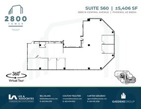 2800 N Central Ave, Phoenix, AZ for lease Floor Plan- Image 1 of 1