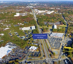 112 Old Durham Rd, Chapel Hill, NC - AERIAL  map view - Image1