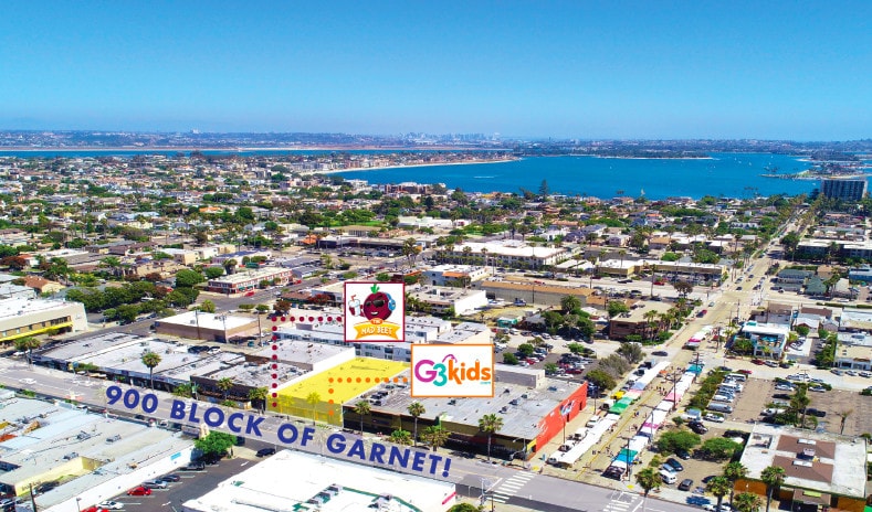929-933 Garnet Ave, San Diego, CA for lease - Aerial - Image 3 of 9