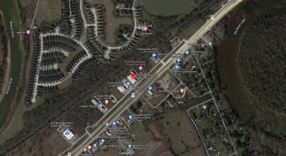 901 E Highway 90A, Richmond, TX - aerial  map view