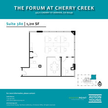 425 S Cherry St, Glendale, CO for lease Floor Plan- Image 1 of 1