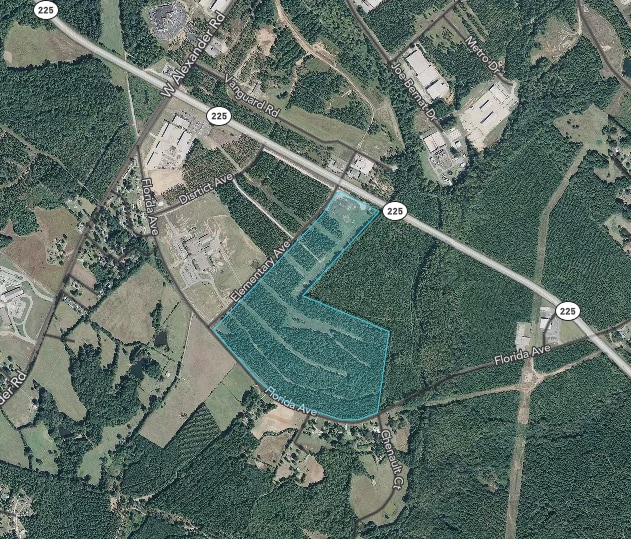 Hwy 225 & Elementary Ave, Greenwood, SC for sale - Aerial - Image 1 of 1