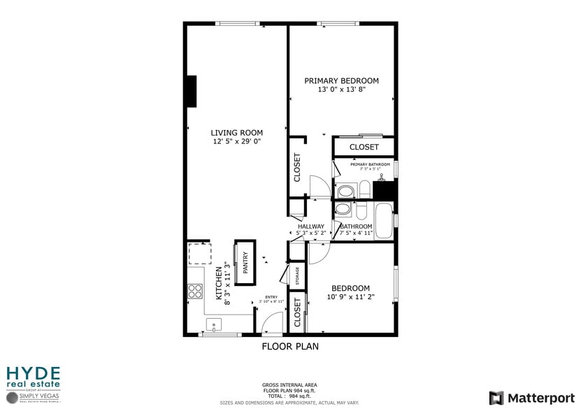 1569 Hialeah Dr, Las Vegas, NV for sale - Floor Plan - Image 3 of 24