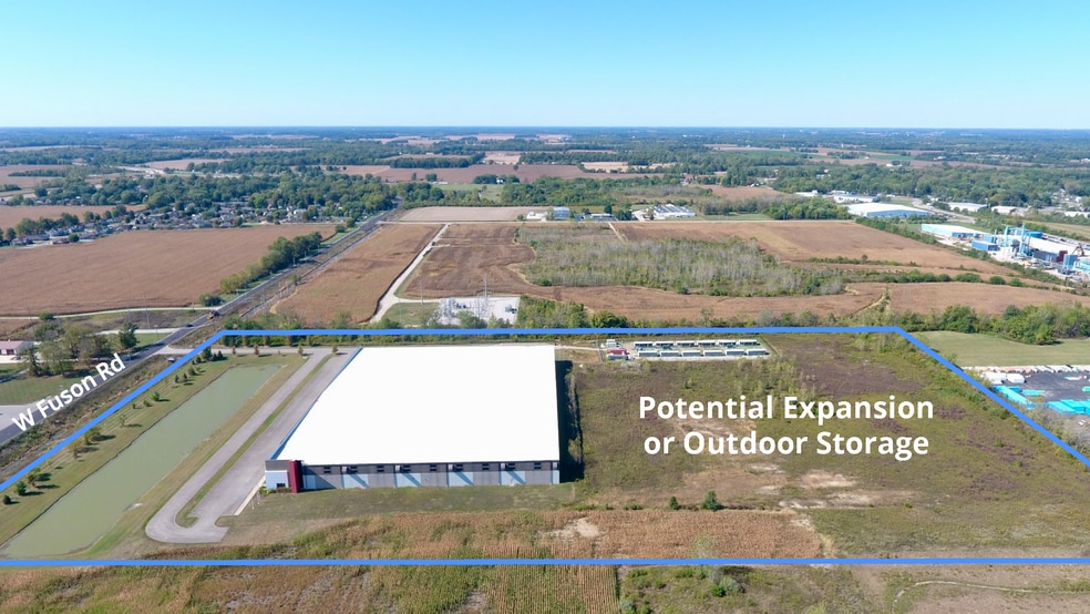 2450 W Fuson Rd, Muncie, IN for lease - Aerial - Image 3 of 5
