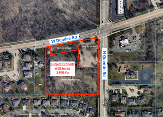 More details for 885 W Dundee Rd, Palatine, IL - Land for Sale