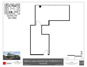 450 N Sam Houston Pky E, Houston, TX for lease Site Plan- Image 1 of 1