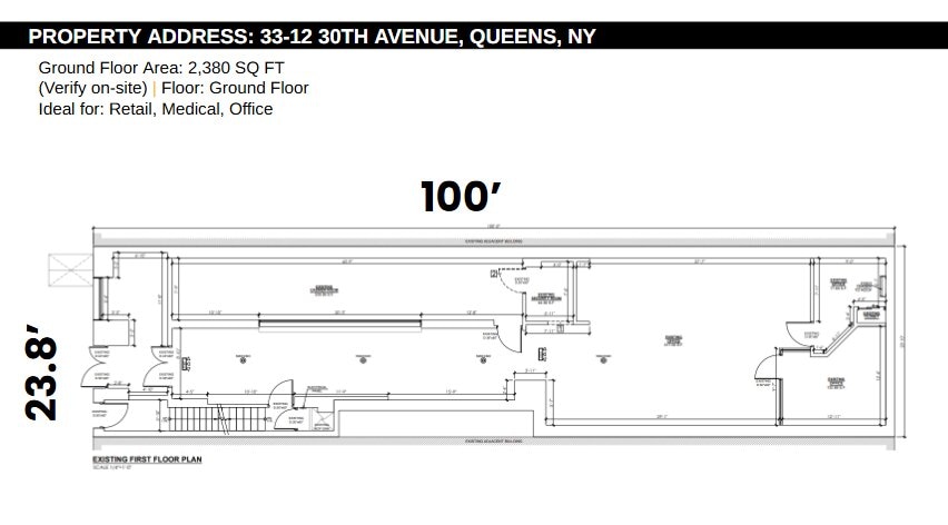 3312 30th Ave, Astoria, NY for lease Interior Photo- Image 1 of 1
