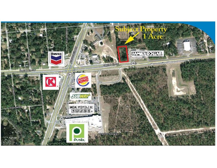 5089 Capital Cir Sw Tallahassee Fl 32305 Capital Circle Sw Commercial Lot Loopnet Com