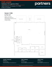 18207 Chisholm Trl, Houston, TX for lease Site Plan- Image 1 of 1