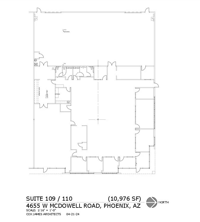 4655 W McDowell Rd, Phoenix, AZ for lease Floor Plan- Image 1 of 1