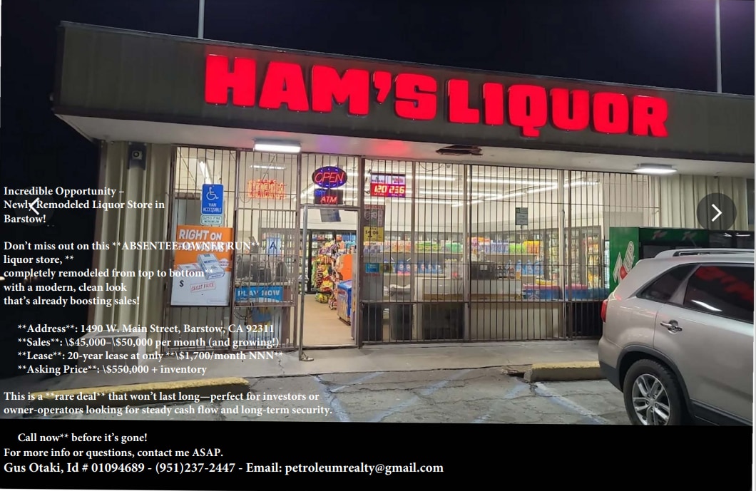 1490 Main st, Barstow, CA for sale Primary Photo- Image 1 of 2