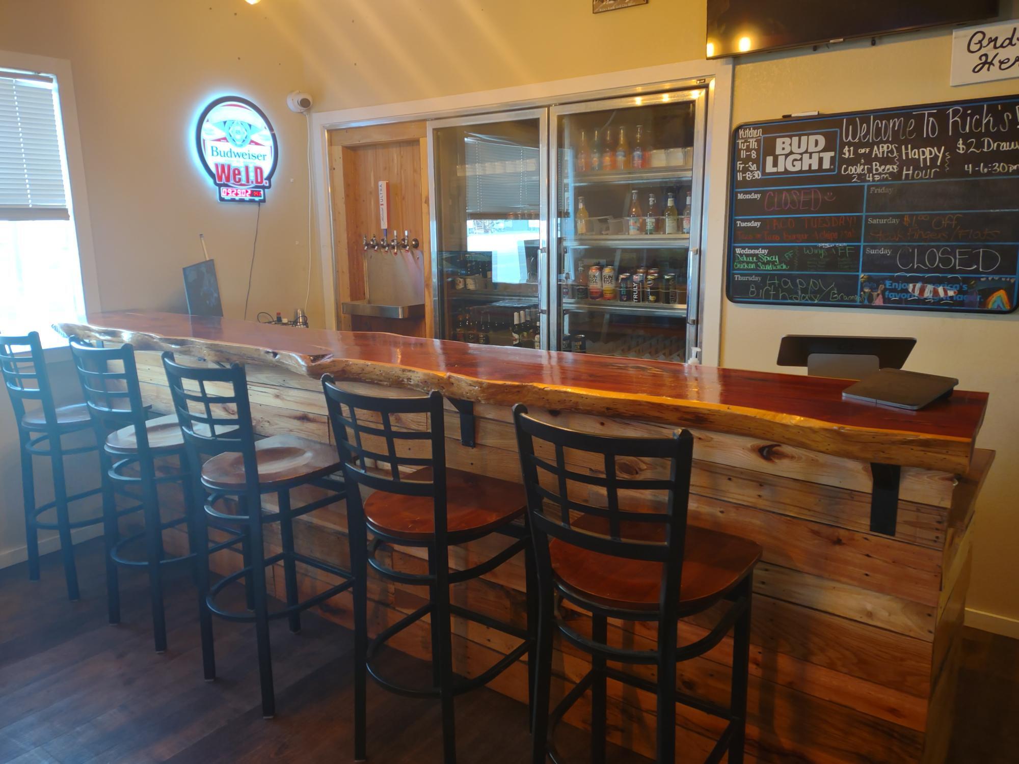 205 E Railroad St, Bucklin, KS 67834 Rick's Bar & Grill