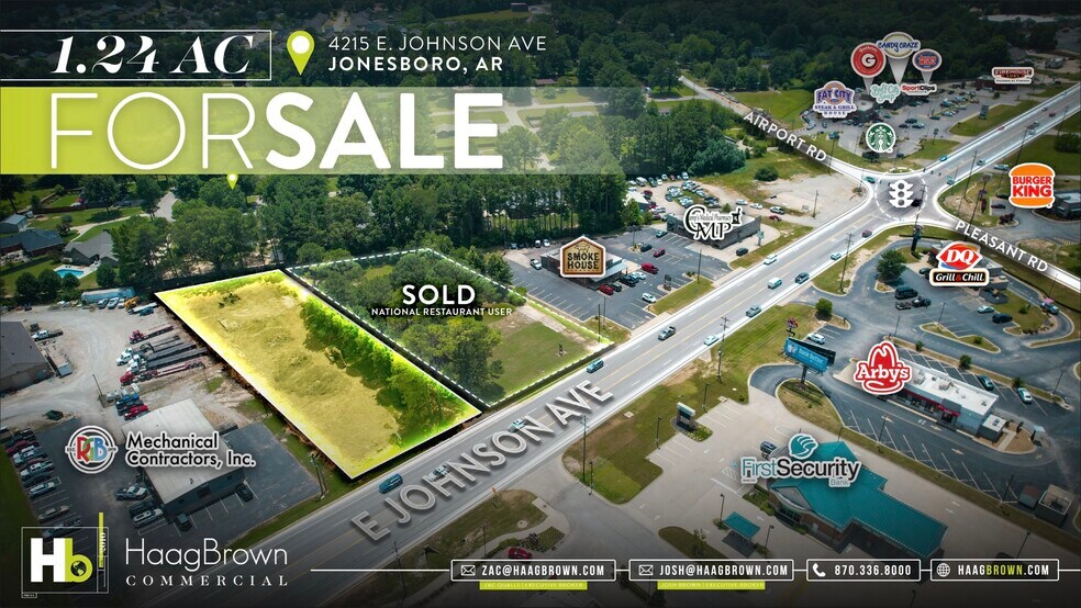 4215 E Johnson Ave, Jonesboro, AR for sale - Building Photo - Image 1 of 5