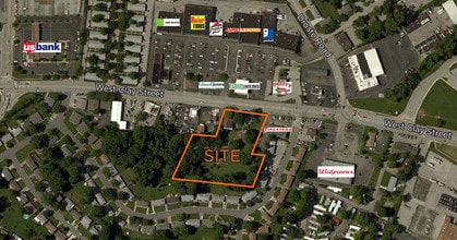 2425-2431 W Clay St, Saint Charles, MO - AERIAL map view