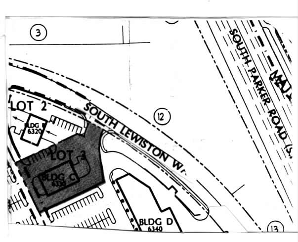 6330 S Parker Rd, Aurora, CO for sale Plat Map- Image 1 of 1
