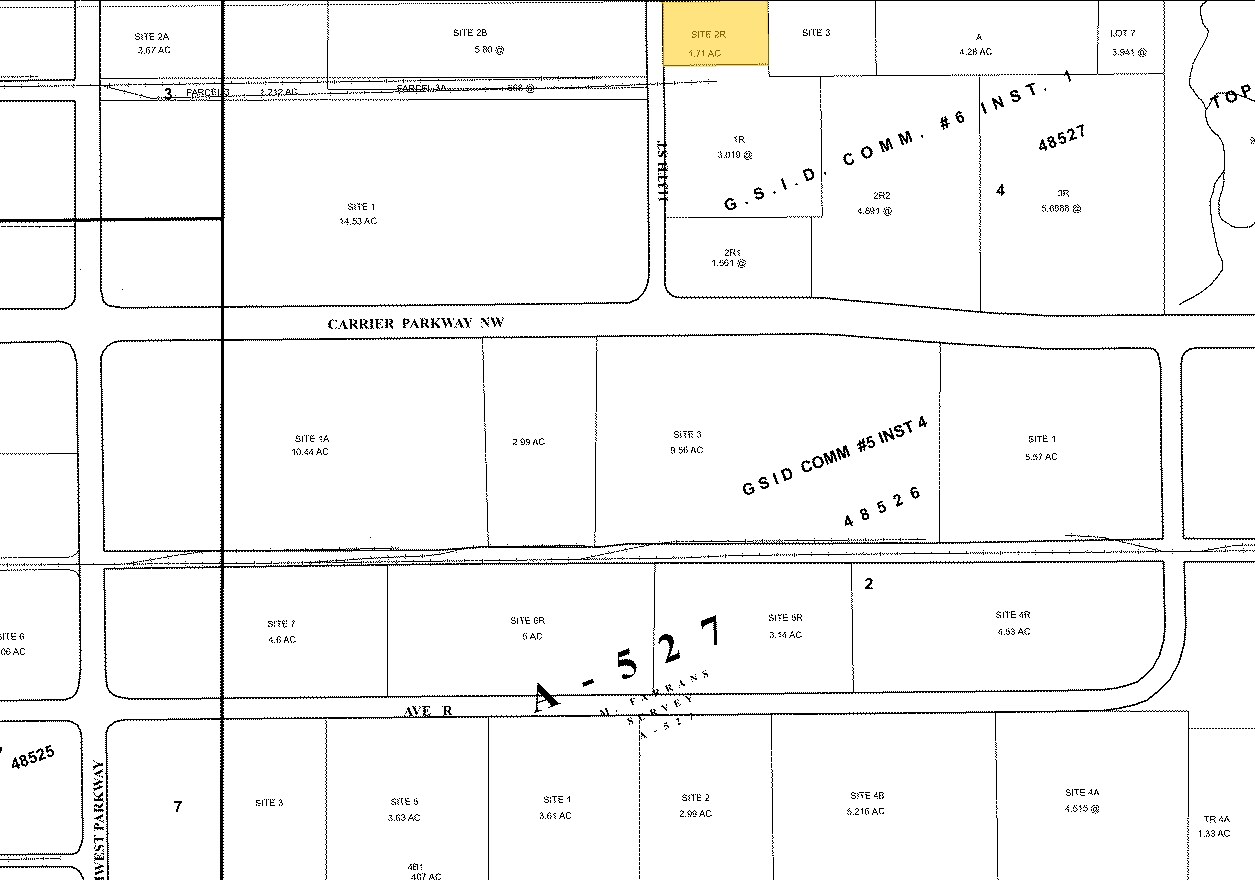 2126-2132 113th St, Grand Prairie, TX for sale Plat Map- Image 1 of 1