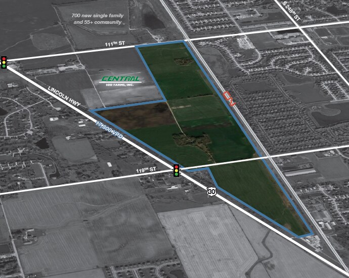 Rt. 30 & 119th St, Plainfield, IL 60585 Plainfield Land Opportunity