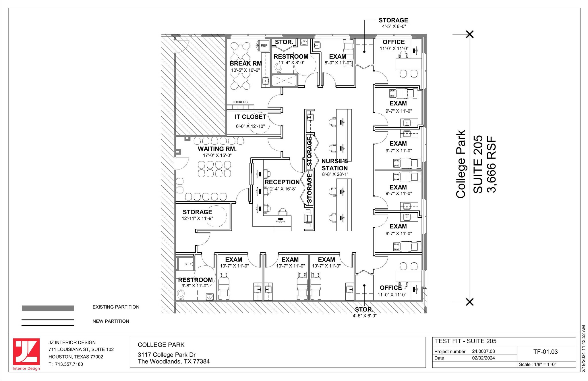 3117 College Park Dr, The Woodlands, TX for lease Floor Plan- Image 1 of 1