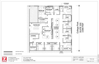 3117 College Park Dr, The Woodlands, TX for lease Floor Plan- Image 1 of 1