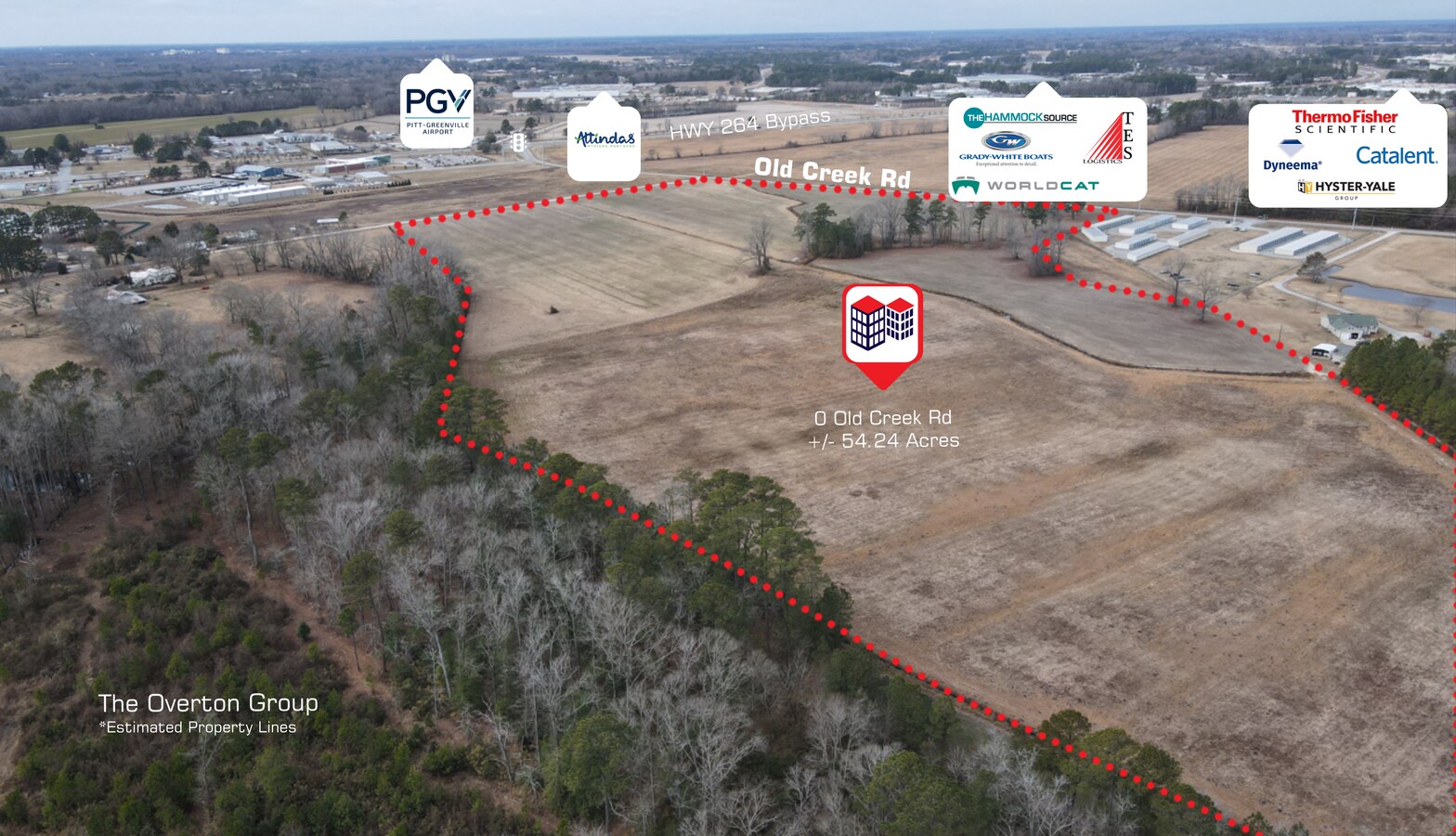 0 Old Creek Rd, Greenville, NC 27834 Land for Sale