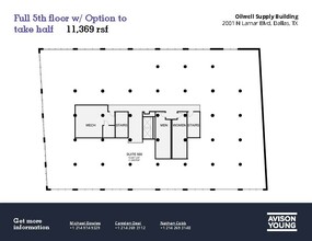 2001 N Lamar St, Dallas, TX for lease Floor Plan- Image 2 of 4