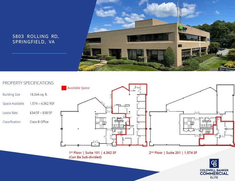 5803 Rolling Rd, Springfield, VA for lease - Building Photo - Image 3 of 9