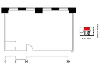 315 Madison Ave, New York, NY for lease Floor Plan- Image 1 of 1
