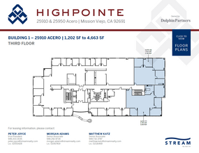 25950 Acero, Mission Viejo, CA for lease Floor Plan- Image 1 of 5