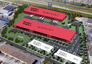 1331 Av De La Gare, Mascouche, QC for lease Aerial- Image 2 of 2