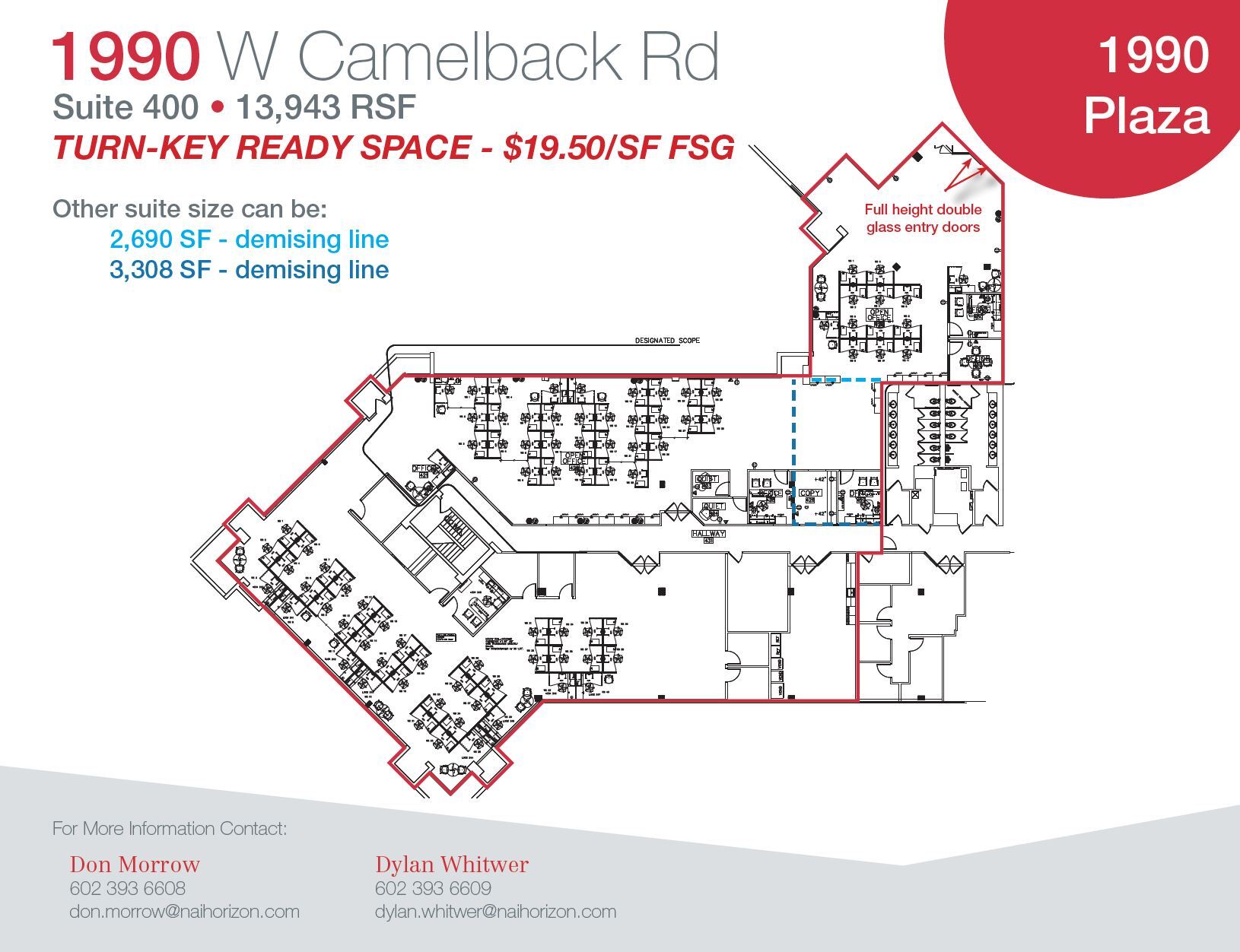 1990 W Camelback Rd, Phoenix, AZ for lease Floor Plan- Image 1 of 1