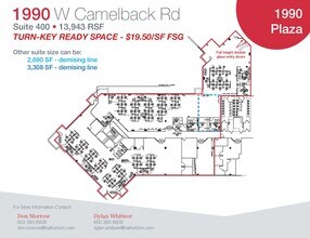 1990 W Camelback Rd, Phoenix, AZ for lease Floor Plan- Image 1 of 1