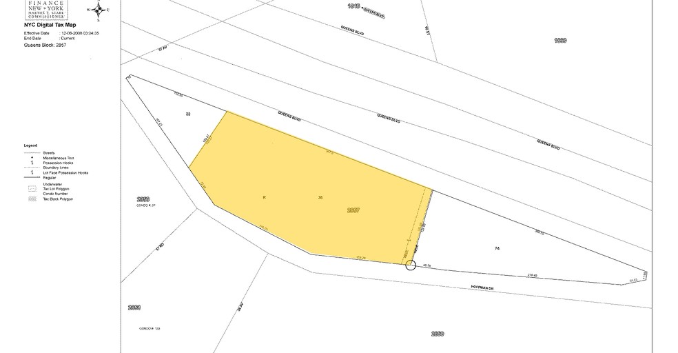 90-02 Queens Blvd, Elmhurst, NY for sale - Plat Map - Image 1 of 1