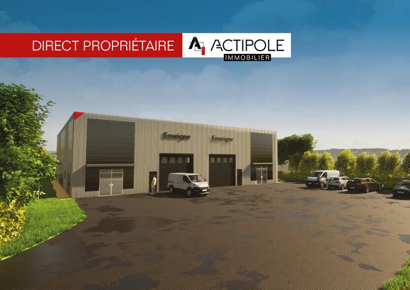 Rue De L'Industrie, Montmerle-sur-Saône for sale - Building Photo - Image 1 of 5