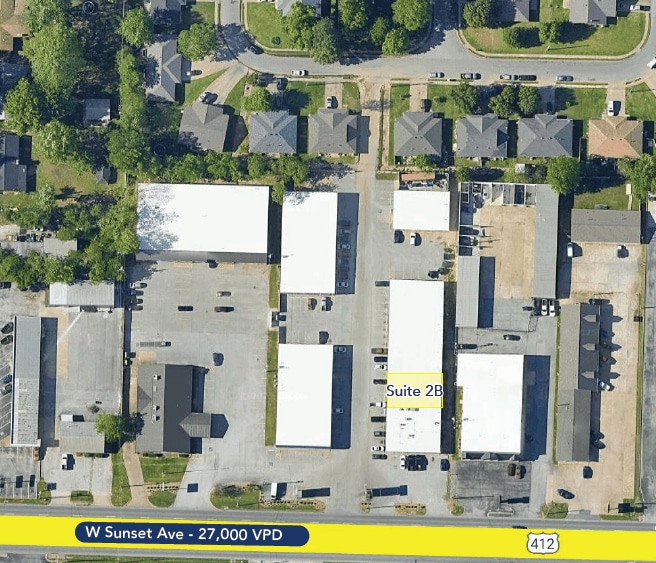 1772-1840 W Sunset Ave, Springdale, AR for lease - Building Photo - Image 2 of 6