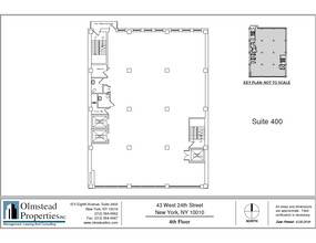 43 W 24th St, New York, NY for lease Floor Plan- Image 2 of 2