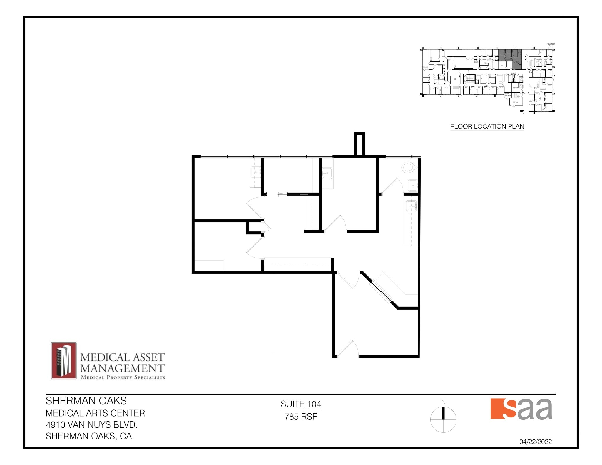 4910 Van Nuys Blvd, Sherman Oaks, CA for lease Site Plan- Image 1 of 1