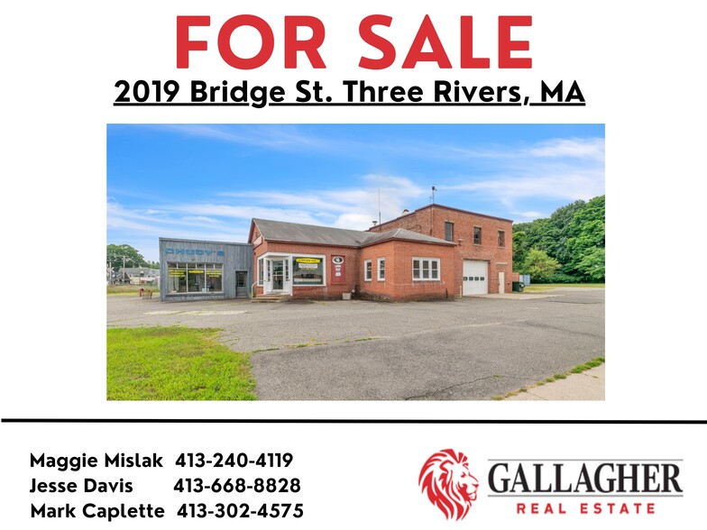 2019 Bridge St, Three Rivers, MA for sale - Building Photo - Image 1 of 17