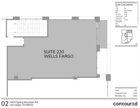 4425 Spring Mountain Rd, Las Vegas, NV for lease Floor Plan- Image 2 of 3