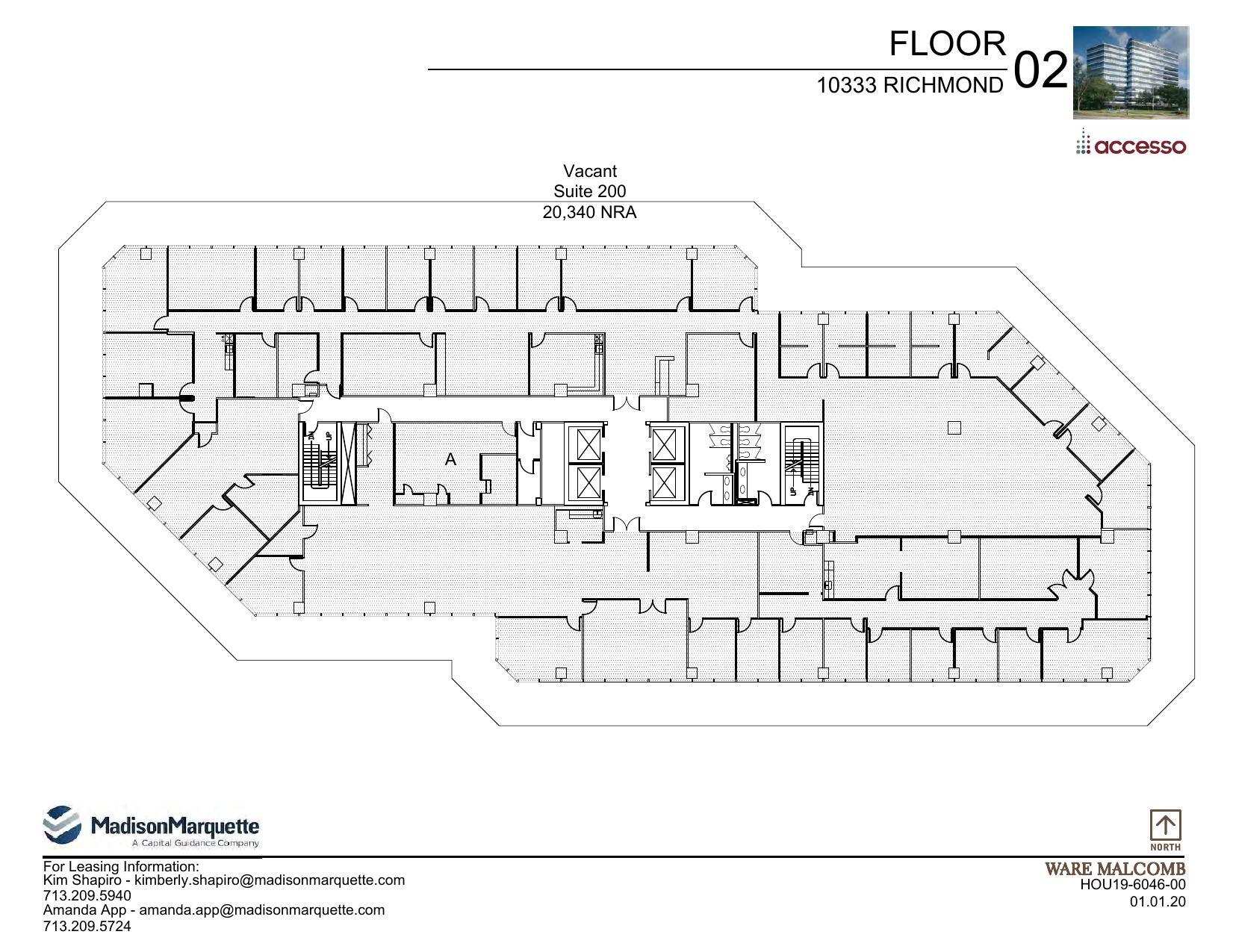 10333 Richmond Ave, Houston, TX for lease Floor Plan- Image 1 of 1