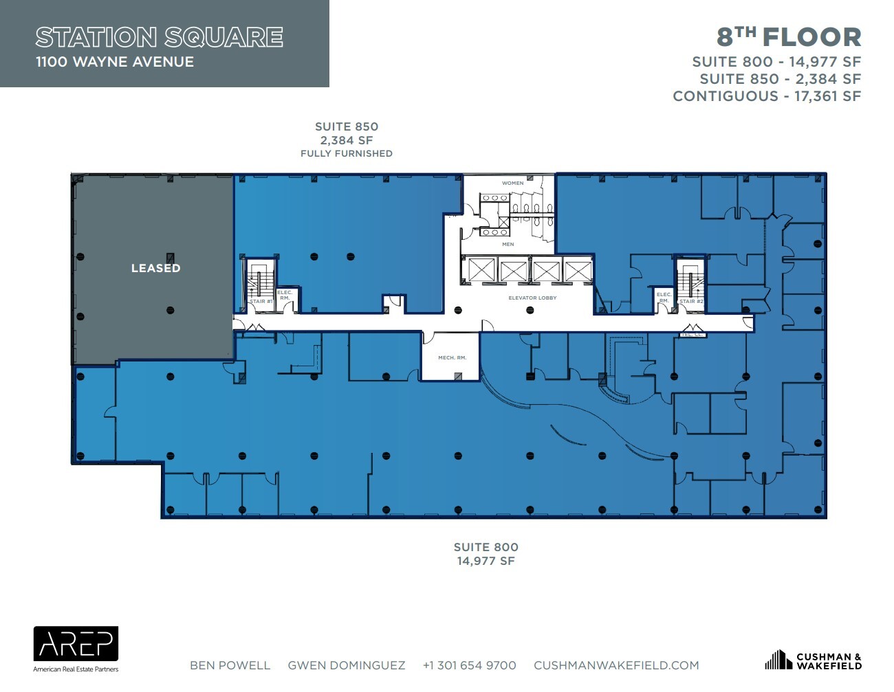 1100 Wayne Ave, Silver Spring, MD for lease Floor Plan- Image 1 of 1